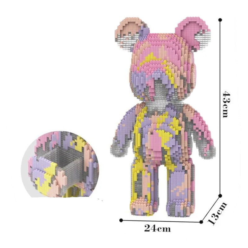 Yellow stripe bear