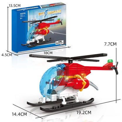 Firefighter chopper blox